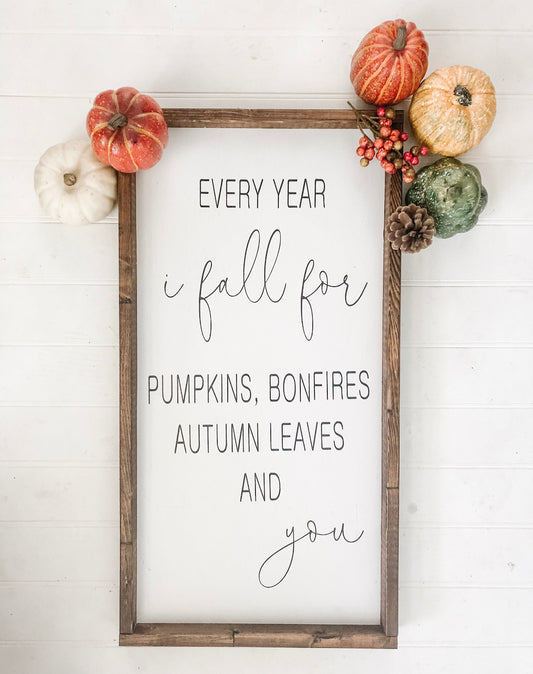 Pumpkins, Bonfires, Autumn Leaves and You