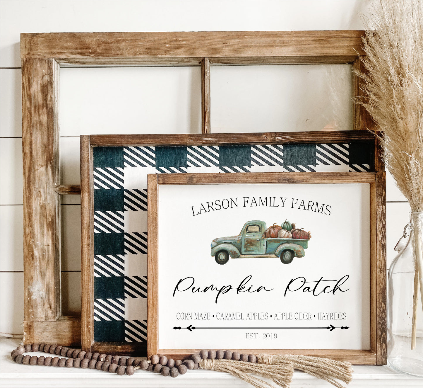 Personalized Family Name Pumpkin Patch