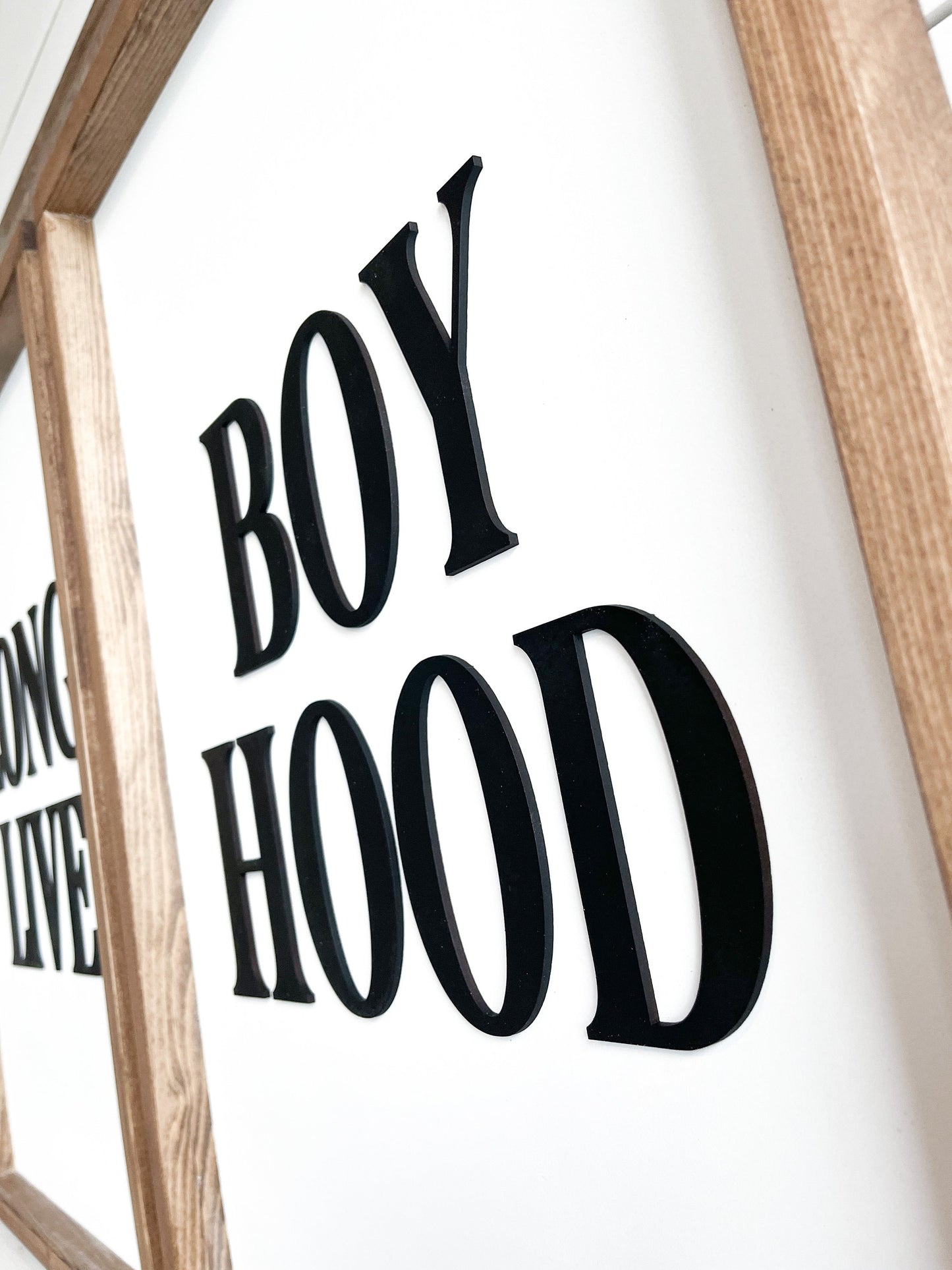 Long Live Boy Hood Set of Two