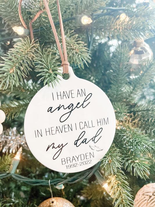 Angel In Heaven Ornament